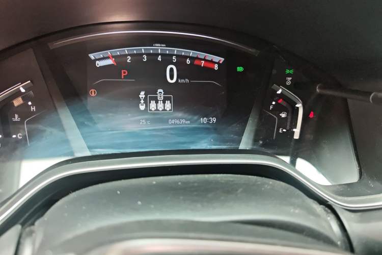 Used Honda Breeze 2021 240TURBO CVT Two-Wheel Drive Smart Enjoyment Version Odometer Close Up
