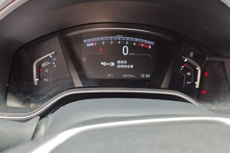 Used Honda Breeze 2021 240TURBO CVT Two-Wheel Drive Smart Enjoyment Version Odometer Close Up