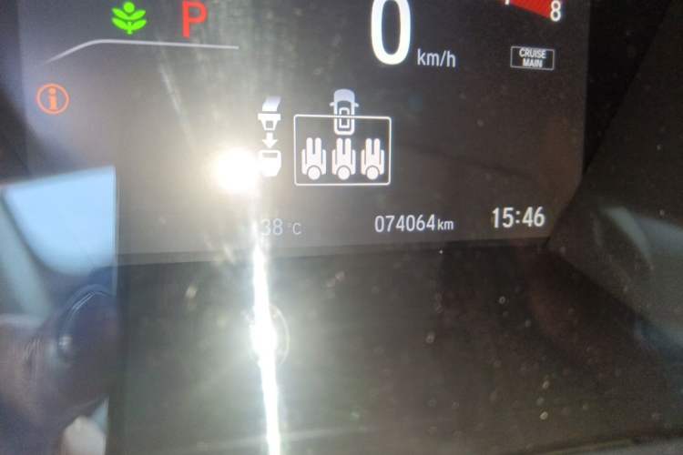 Used Honda Breeze 2021 240TURBO CVT Front-Wheel Drive Elite Edition Odometer Close Up