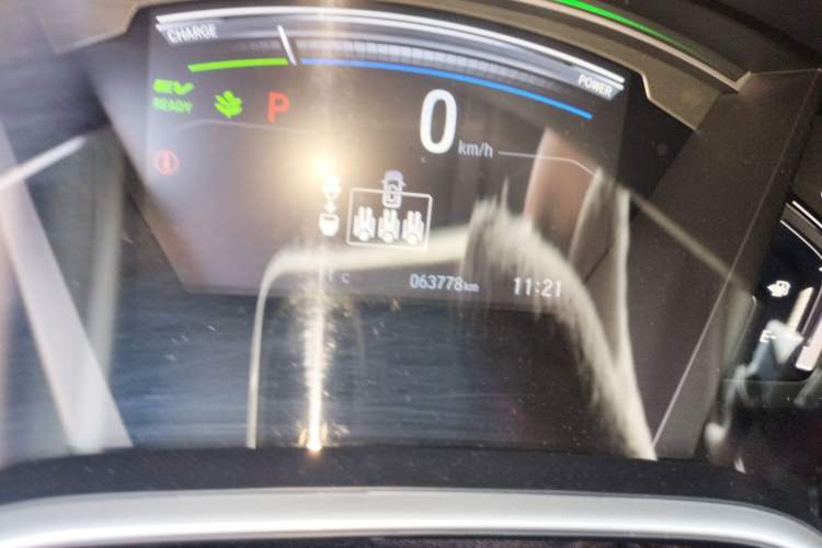 Used Honda Breeze 2021 Rui Hybrid 2.0L 2WD Rui Prestige Edition Odometer Close Up