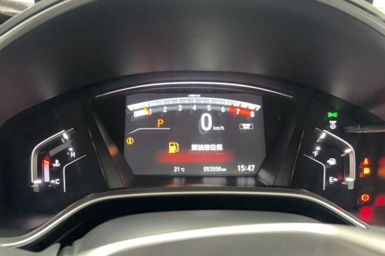 Used Honda Breeze 2021 240TURBO CVT Front-Wheel Drive Elite Edition Odometer Close Up