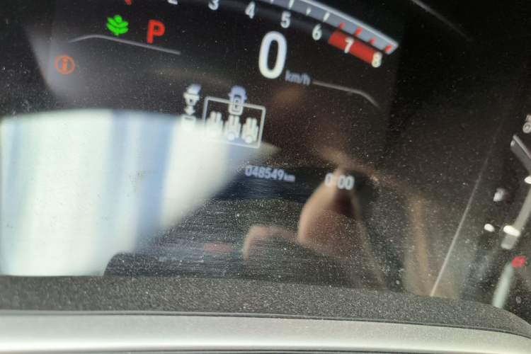 Used Honda Breeze 2021 240TURBO CVT Front-Wheel Drive Elite Edition Odometer Close Up