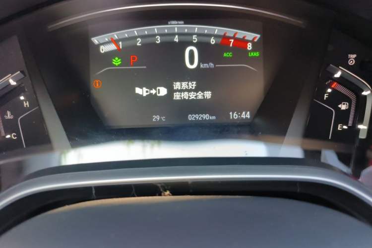 Used Honda Breeze 2021 240TURBO CVT 2WD Prestige Edition Odometer Close Up