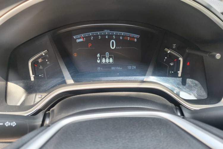 Used Honda Breeze 2021 240TURBO CVT Front-Wheel Drive Elite Edition Odometer Close Up