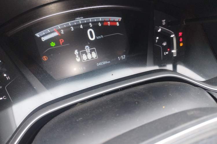 Used Honda Breeze 2021 240TURBO CVT Front-Wheel Drive Elite Edition Odometer Close Up