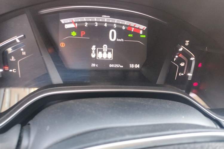 Used Honda Breeze 2021 240TURBO CVT 2WD Prestige Edition Odometer Close Up