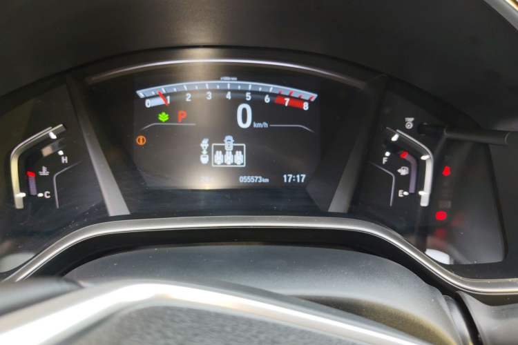 Used Honda Breeze 2021 240TURBO CVT Front-Wheel Drive Elite Edition Odometer Close Up