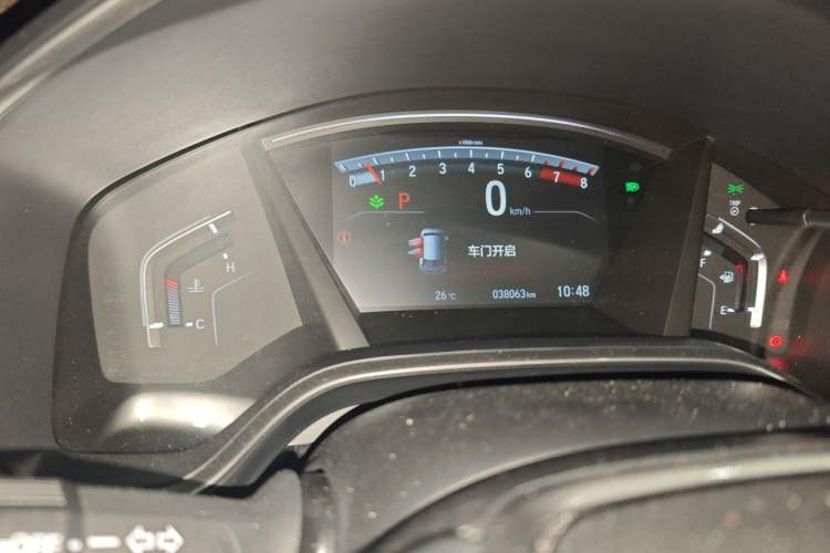 Used Honda Breeze 2021 240TURBO CVT Two-Wheel Drive Smart Enjoyment Version Odometer Close Up