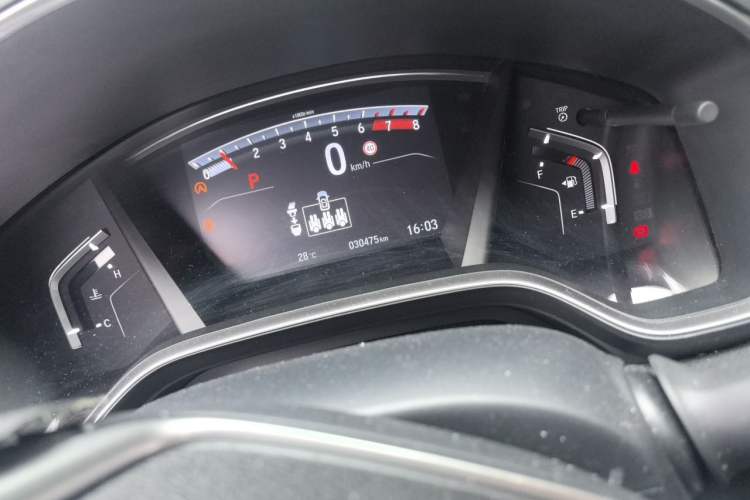 Used Honda Breeze 2021 240TURBO CVT 2WD Prestige Edition Odometer Close Up