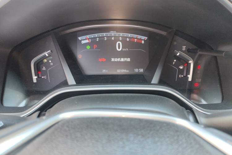 Used Honda Breeze 2021 240TURBO CVT Two-Wheel Drive Smart Enjoyment Version Odometer Close Up