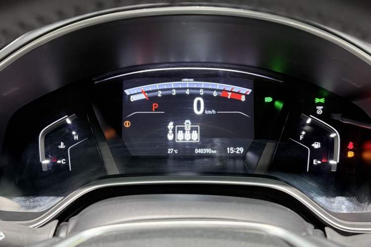 Used Honda Breeze 2021 240TURBO CVT Two-Wheel Drive Smart Enjoyment Version Odometer Close Up