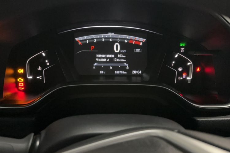 Used Honda Breeze 2021 240TURBO CVT Front-Wheel Drive Elite Edition Odometer Close Up