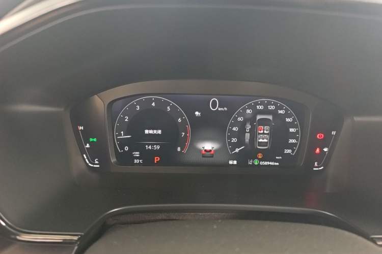 Used Honda Breeze 2023 240TURBO Two-Wheel-Drive Luxury Edition 5 Seats Instrument Cluster