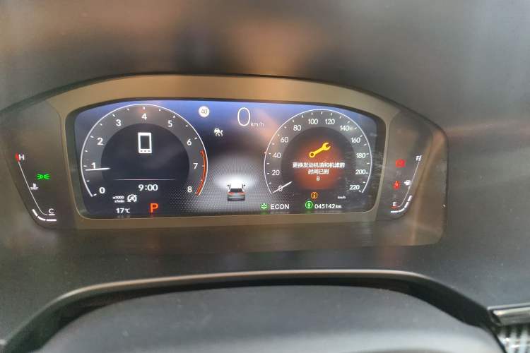 Used Honda Breeze 2023 240TURBO Two-Wheel-Drive Luxury Edition 5 Seats Instrument Cluster