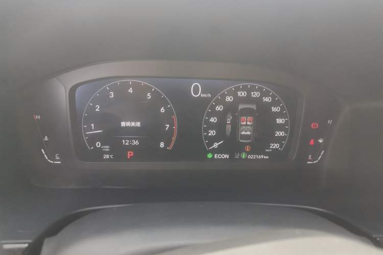 Used Honda Breeze 2023 240TURBO Two-Wheel-Drive Luxury Edition 5 Seats Instrument Cluster