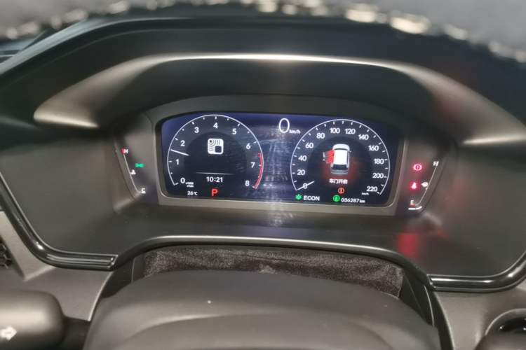 Used Honda Breeze 2023 240TURBO Two-Wheel-Drive Luxury Edition 5 Seats Instrument Cluster