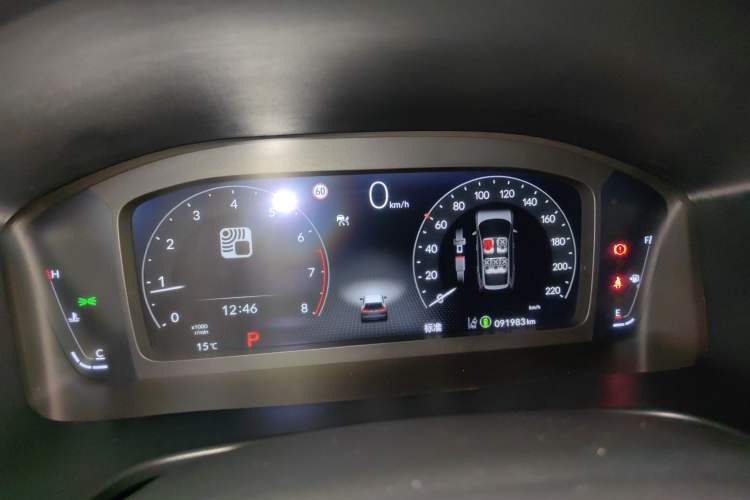 Used Honda Breeze 2023 240TURBO Two-Wheel-Drive Luxury Edition 5 Seats Instrument Cluster