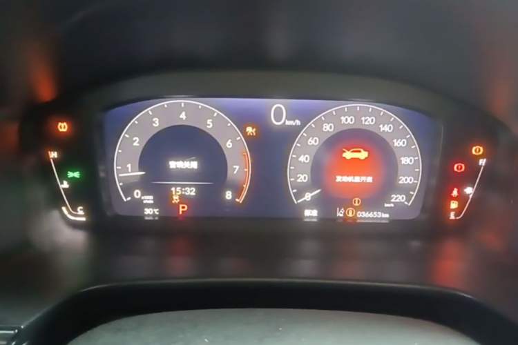 Used Honda Breeze 2023 240TURBO Two-Wheel-Drive Luxury Edition 5 Seats Instrument Cluster