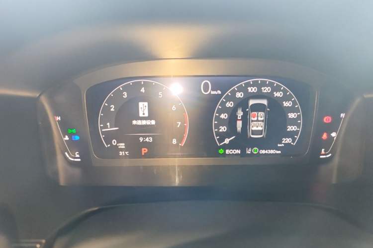 Used Honda Breeze 2023 240TURBO Two-Wheel-Drive Luxury Edition 5 Seats Instrument Cluster