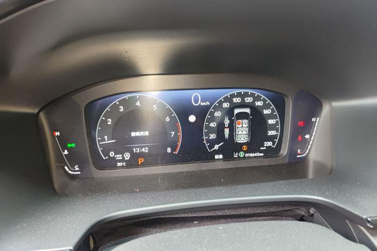Used Honda Breeze 2023 240TURBO Two-Wheel-Drive Luxury PRO 7-Seater Instrument Cluster