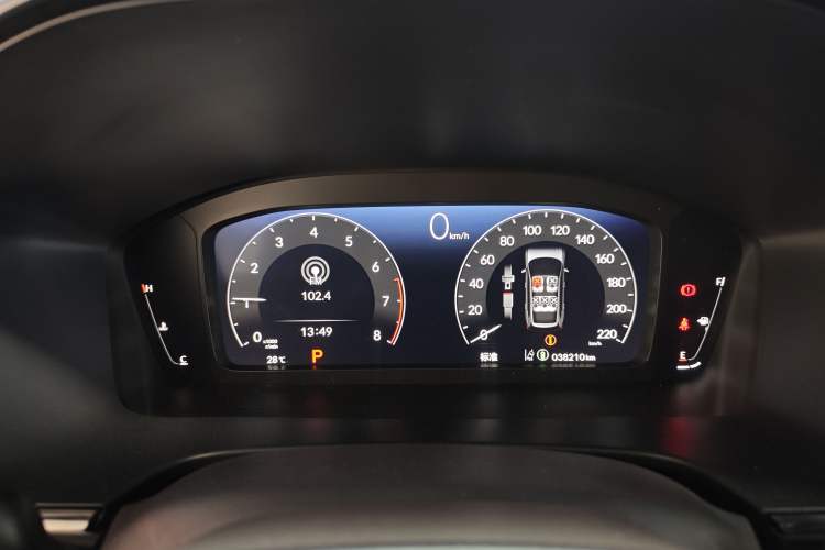 Used Honda Breeze 2023 240TURBO Two-Wheel-Drive Luxury Edition 5 Seats Instrument Cluster