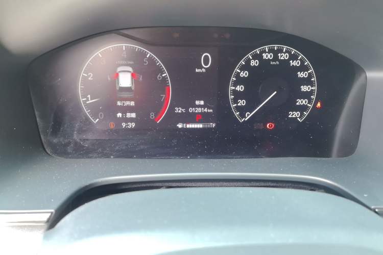 Used Honda Breeze 2023 240TURBO Two-Wheel Drive Elite Edition 5 Seats Odometer Close Up