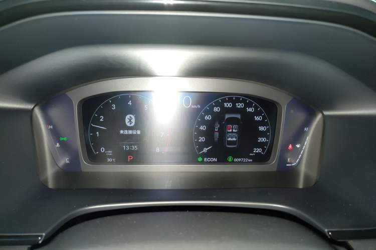 Used Honda Breeze 2023 240TURBO Two-Wheel-Drive Luxury Edition 5 Seats Odometer Close Up