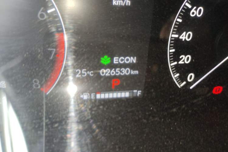 Used Honda Breeze 2023 240TURBO Two-Wheel Drive Elite Edition 5 Seats Odometer Close Up