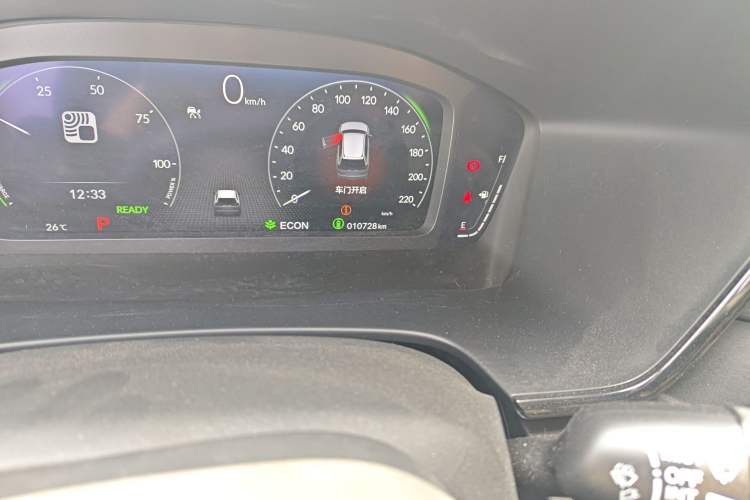 Used Honda Breeze 2023 eHEV Two-Wheel Drive Prestige Edition Odometer Close Up