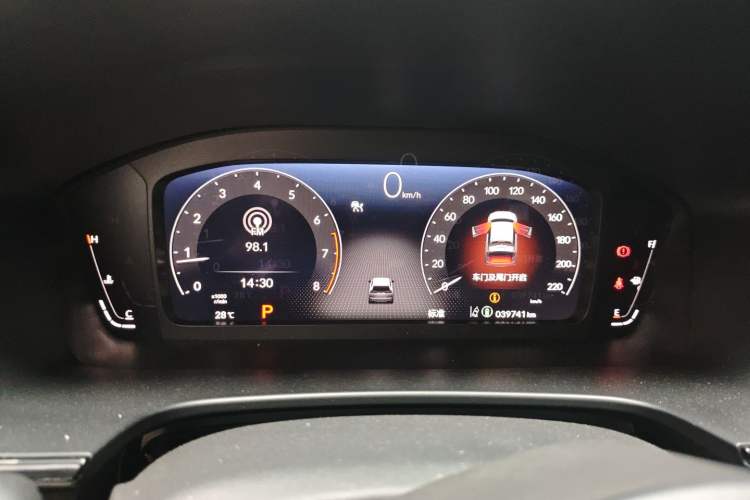 Used Honda Breeze 2023 240TURBO Two-Wheel-Drive Luxury Edition 5 Seats Instrument Cluster