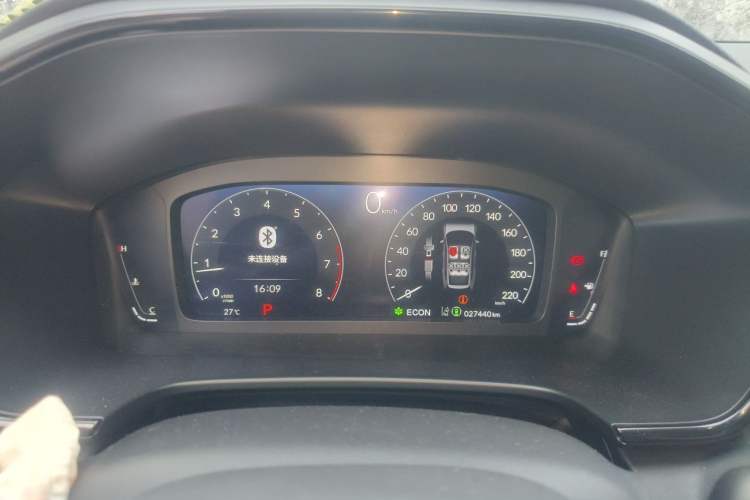 Used Honda Breeze 2023 240TURBO Two-Wheel-Drive Luxury Edition 5 Seats Instrument Cluster