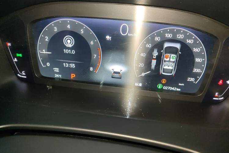 Used Honda Breeze 2023 240TURBO Two-Wheel-Drive Luxury Edition 5 Seats Instrument Cluster