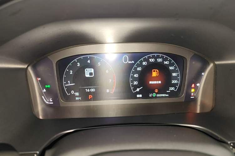 Used Honda Breeze 2023 240TURBO Two-Wheel-Drive Luxury Edition 5 Seats Instrument Cluster