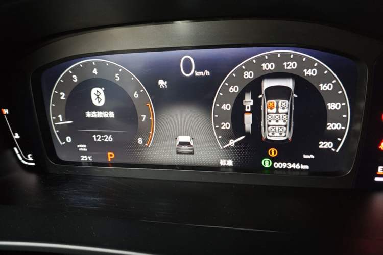 Used Honda Breeze 2023 240TURBO Two-Wheel-Drive Luxury PRO 7-Seater Instrument Cluster