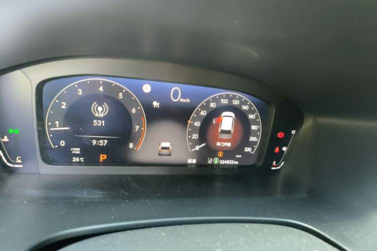 Used Honda Breeze 2023 240TURBO Two-Wheel-Drive Luxury Edition 5 Seats Instrument Cluster