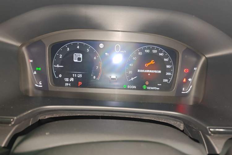 Used Honda Breeze 2023 240TURBO Two-Wheel-Drive Luxury Edition 5 Seats Instrument Cluster
