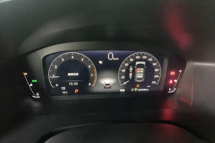 Used Honda Breeze 2023 240TURBO Two-Wheel-Drive Luxury Edition 5 Seats Instrument Cluster