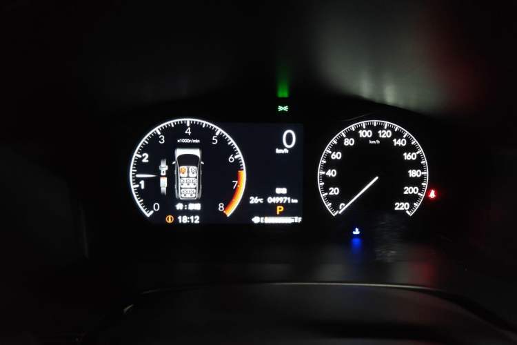 Used Honda Breeze 2023 240TURBO Two-Wheel-Drive Elite PRO 7-Seater Instrument Cluster