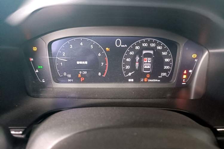 Used Honda Breeze 2023 240TURBO Two-Wheel-Drive Luxury Edition 5 Seats Instrument Cluster