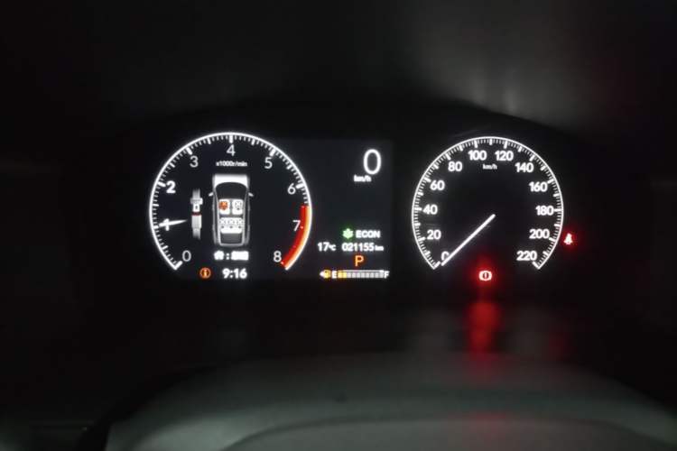 Used Honda Breeze 2023 240TURBO Two-Wheel Drive Elite Edition 5 Seats Instrument Cluster