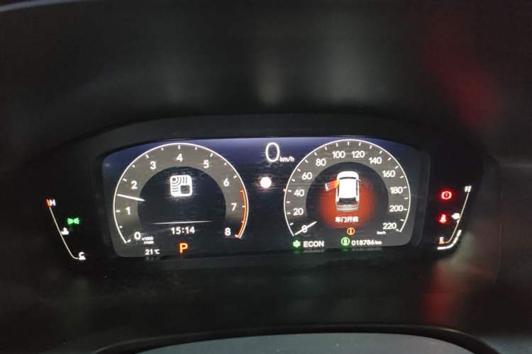 Used Honda Breeze 2023 240TURBO Two-Wheel-Drive Luxury Edition 5 Seats Instrument Cluster