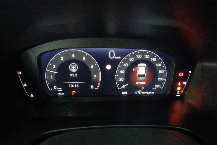 Used Honda Breeze 2023 240TURBO Two-Wheel-Drive Luxury Edition 5 Seats Instrument Cluster