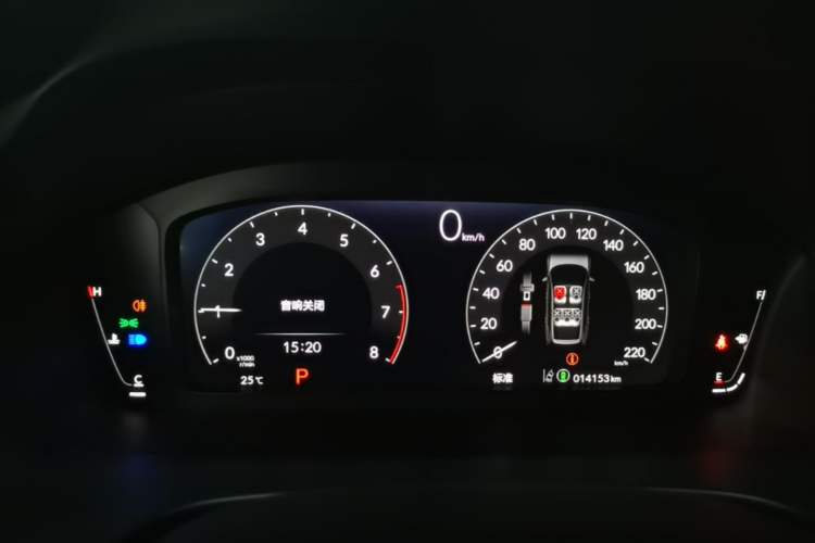 Used Honda Breeze 2023 240TURBO Two-Wheel-Drive Luxury Edition 5 Seats Instrument Cluster