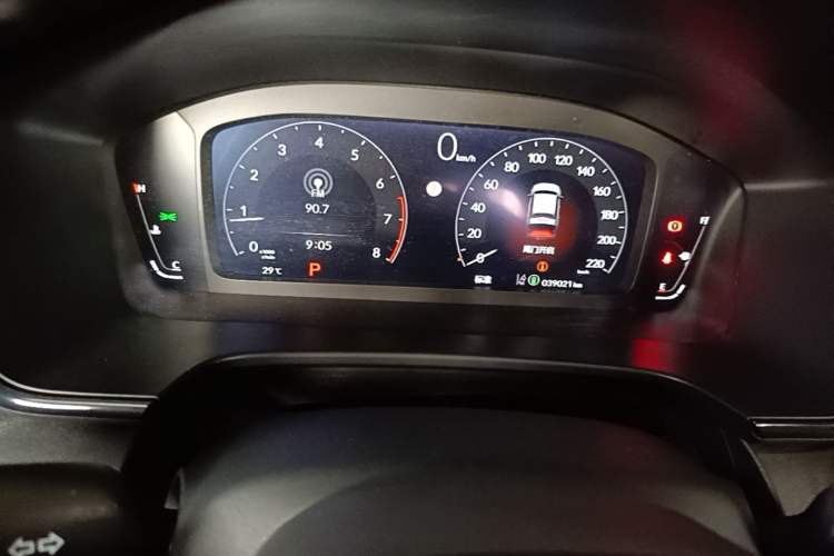 Used Honda Breeze 2023 240TURBO Two-Wheel-Drive Luxury Edition 5 Seats Instrument Cluster