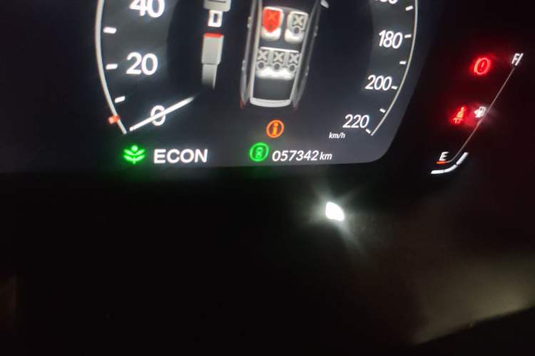 Used Honda Breeze 2023 240TURBO Two-Wheel-Drive Luxury Edition 5 Seats Odometer Close Up