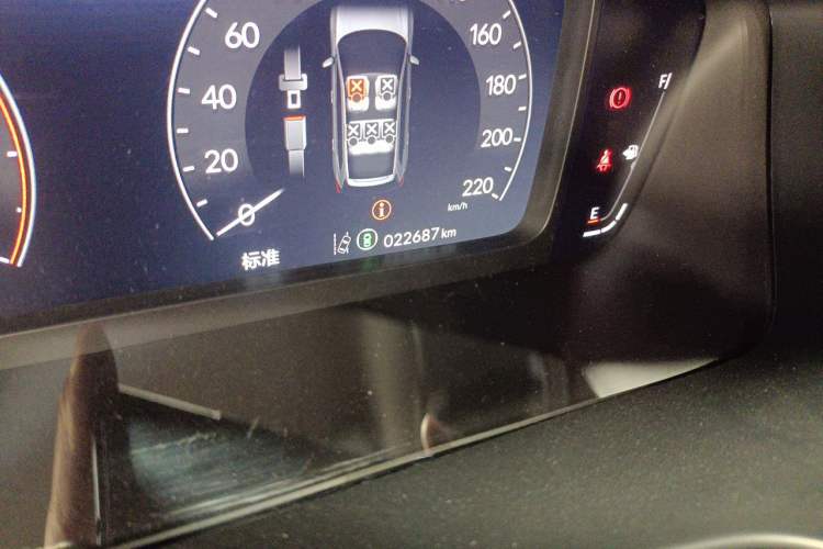 Used Honda Breeze 2023 240TURBO Two-Wheel-Drive Prestige Edition 5 Seats Odometer Close Up