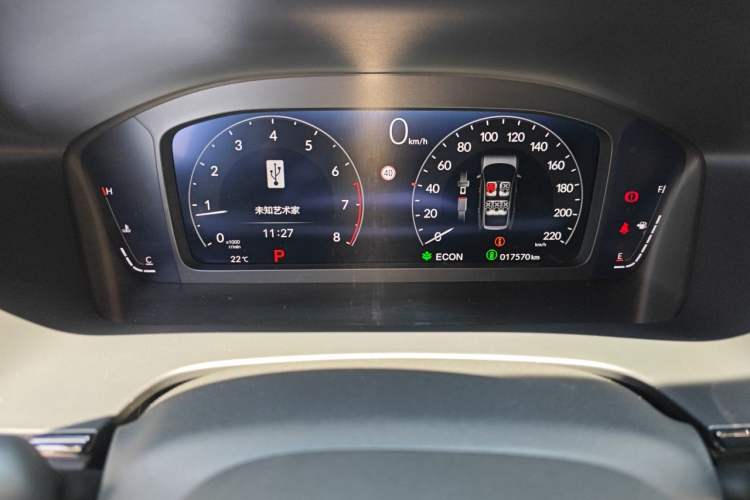 Used Honda Breeze 2023 240TURBO Two-Wheel-Drive Luxury Edition 5 Seats Odometer Close Up