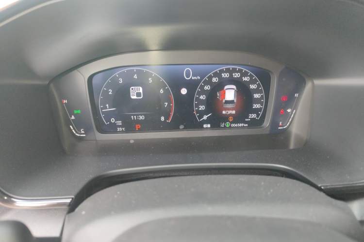 Used Honda Breeze 2023 240TURBO Two-Wheel-Drive Luxury Edition 5 Seats Odometer Close Up