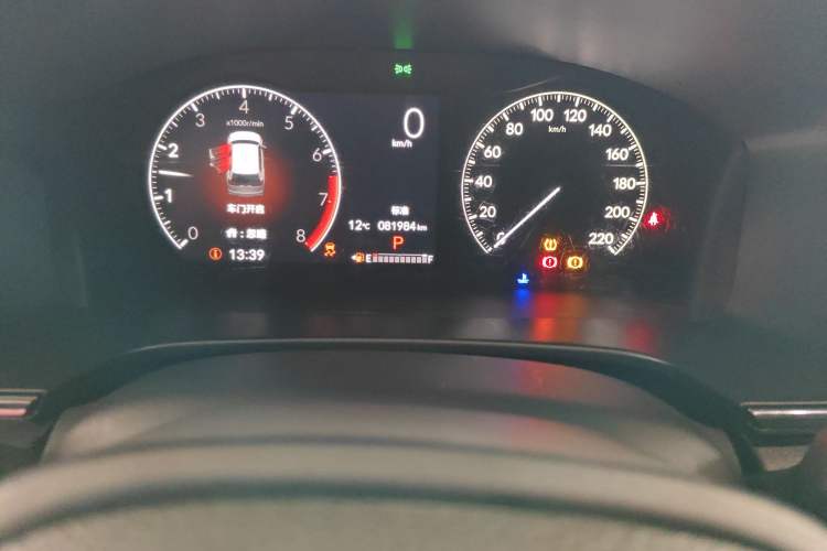 Used Honda Breeze 2023 240TURBO Two-Wheel Drive Elite Edition 5 Seats Odometer Close Up