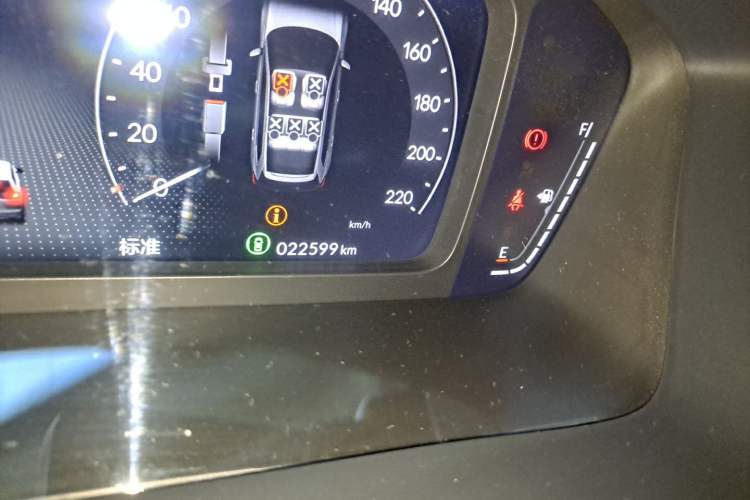 Used Honda Breeze 2023 240TURBO Two-Wheel-Drive Luxury Edition 5 Seats Odometer Close Up